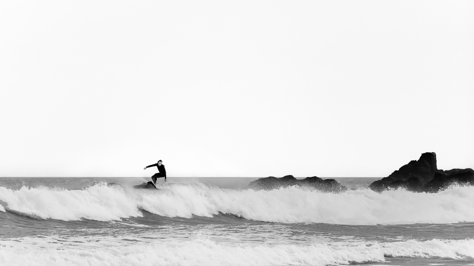 Lone Surfer