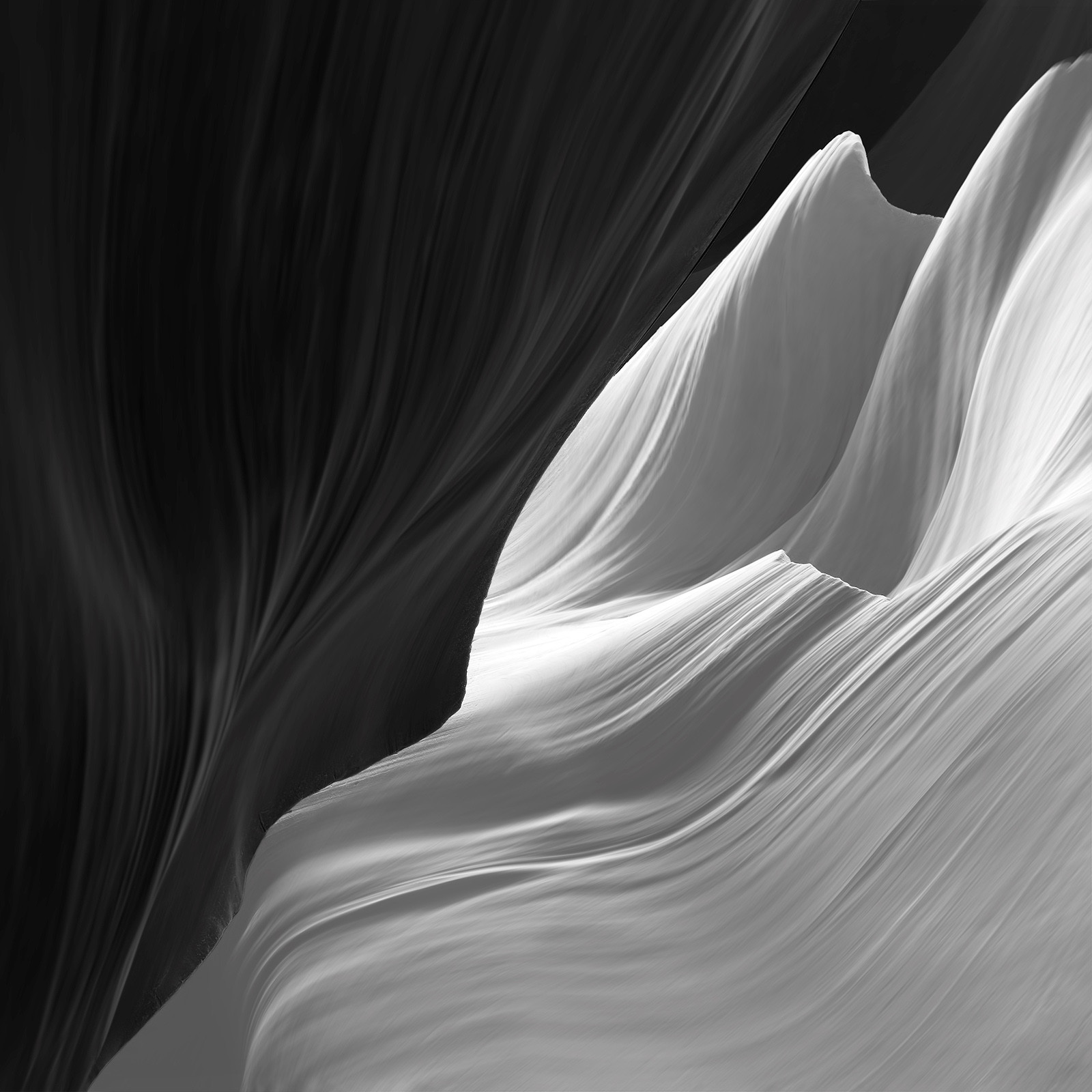Lines and Light in Antelope Canyon